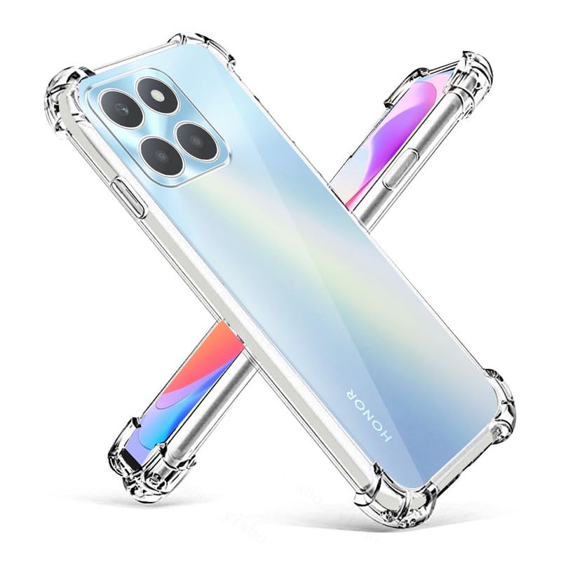 MoreFit Case for Honor X6b 4G, Bumper Transparent Soft Silicon TPU Shockproof Slim Back Cover Case for Honor X6b 4G (B0DDCKXR7W) Amazon Price History, Amazon Price Tracker