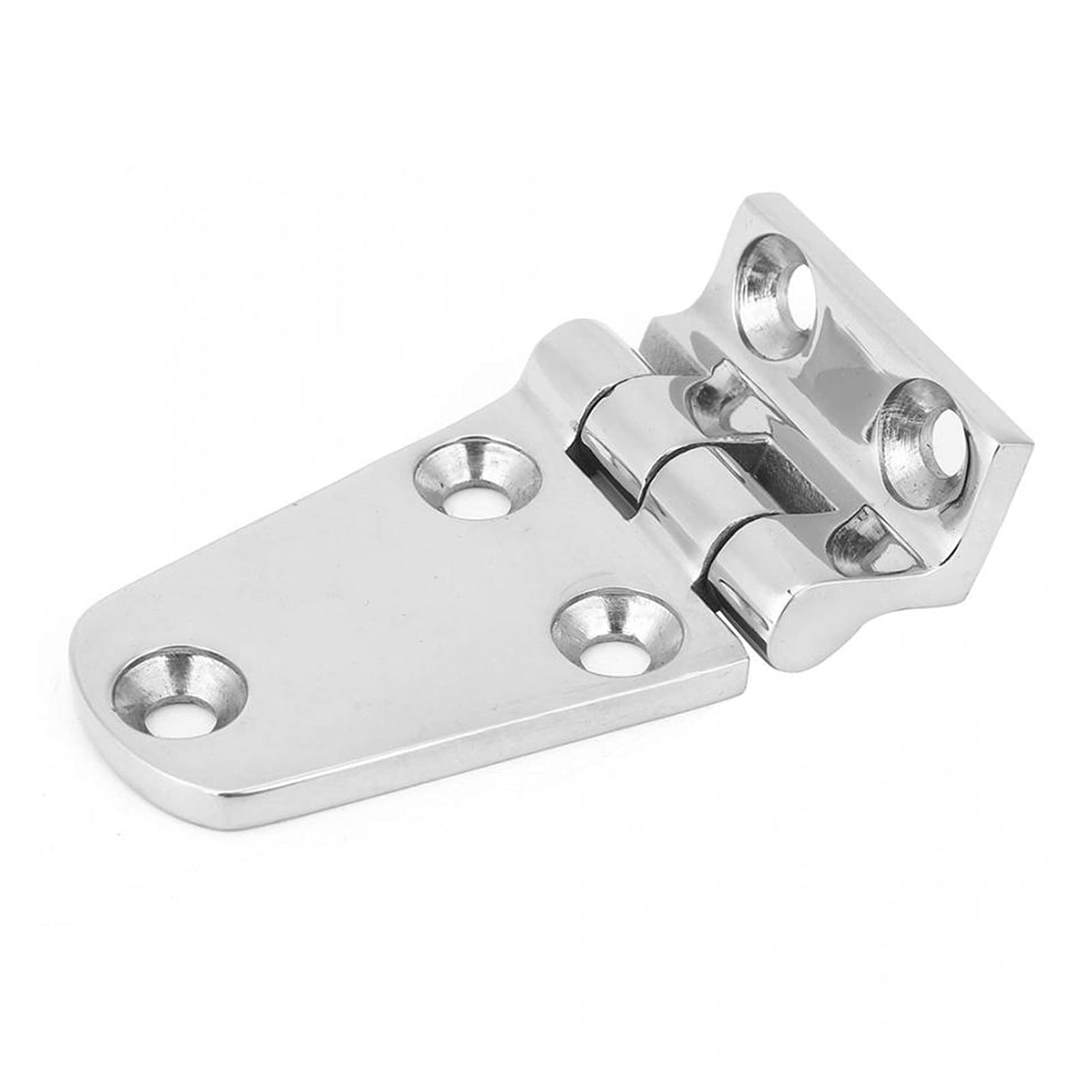 Hinge, Stainless Steel 316 Thicken for Home Cabinet Installation Glass Door Furniture Hardware Accessories(54 x 37mm)