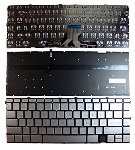 Clavier de rechange silver élégant pour ordinateur portable HP Envy 15-es0119nw