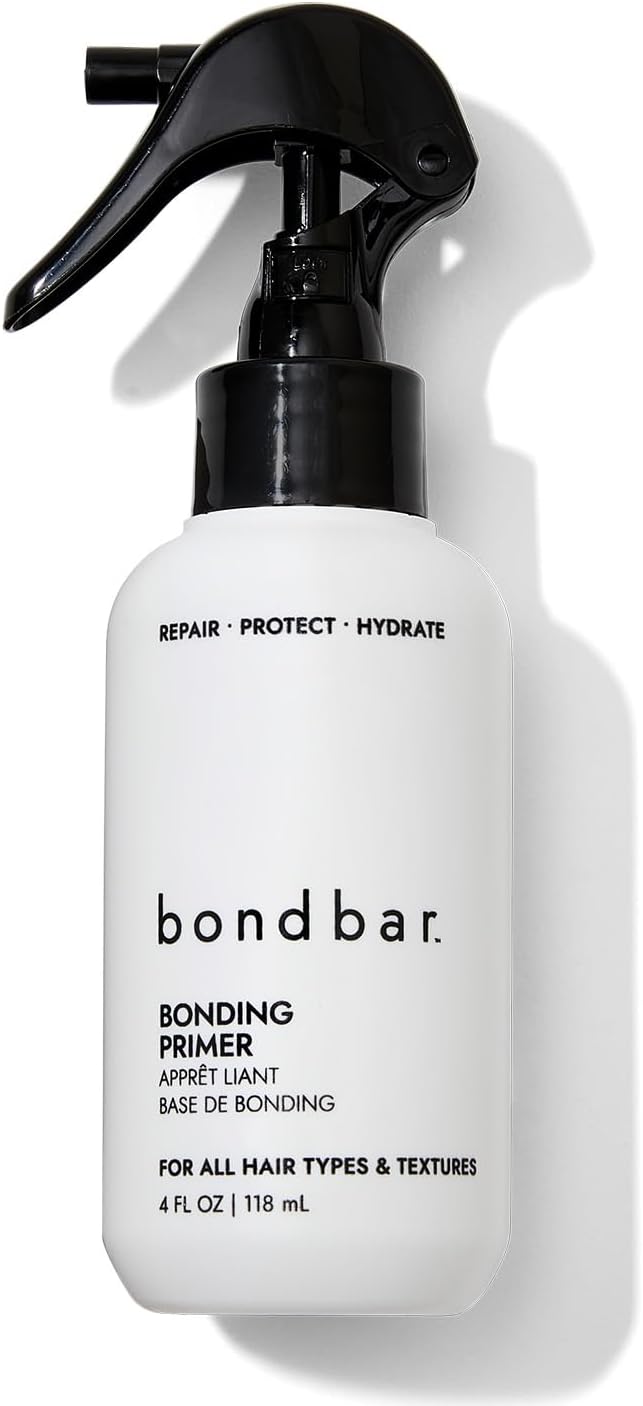 Bondbar Repair Treatment for Damaged Hair, Reduces Breakage & Frizz, Strengthens, Protects, Hydrates All Hair Types & Textures, Vegan, CrueltyFree, 4 Fl. Oz.