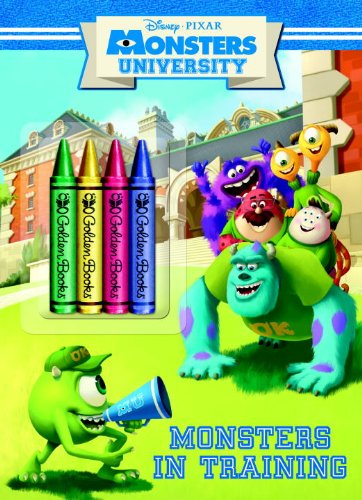 Monsters University: Monsters in Training [With Crayons]