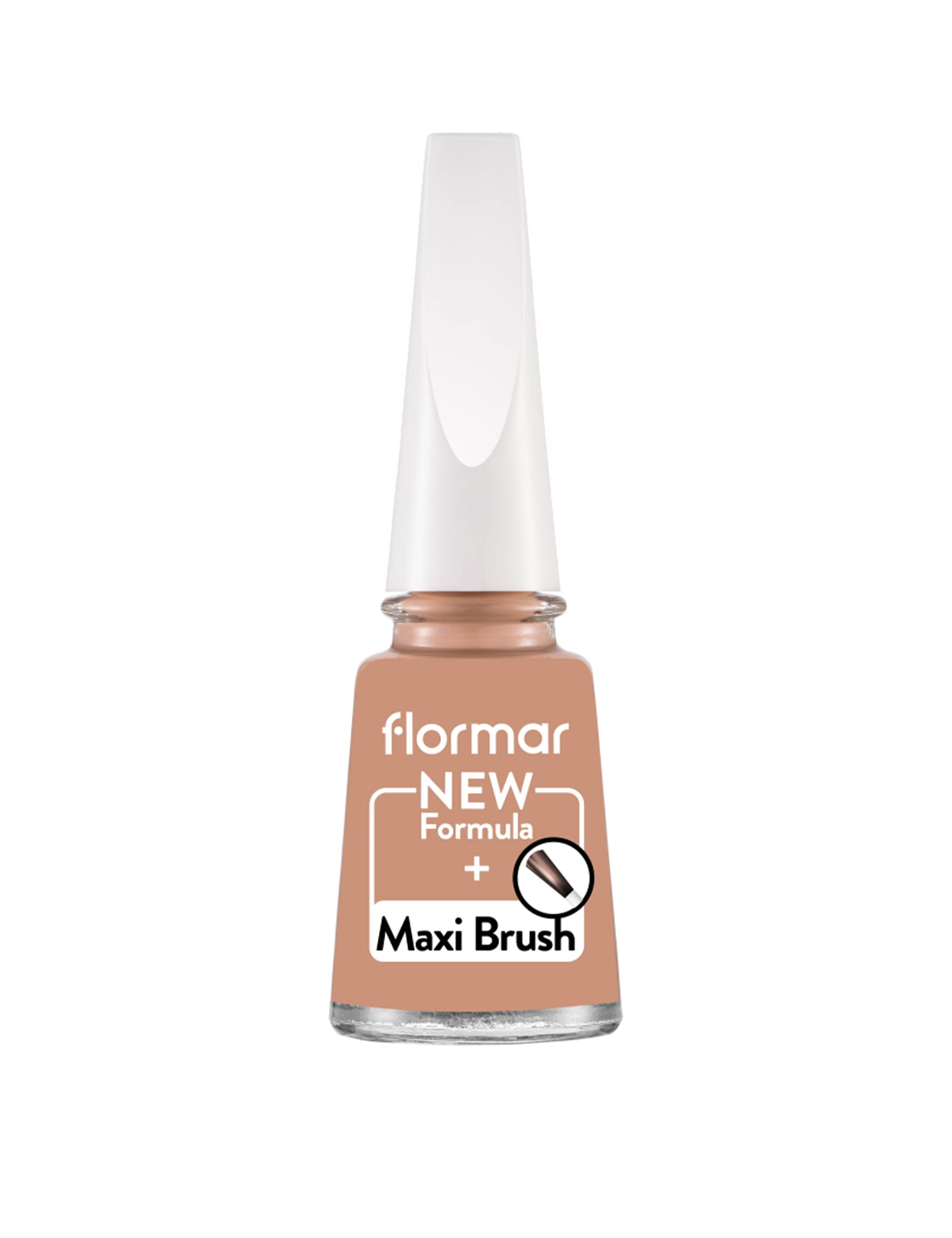 Flormar Klasik Parlak Bitişli Yüksek Pigmentli Oje Nail Enamel 472 Caramel Latte New