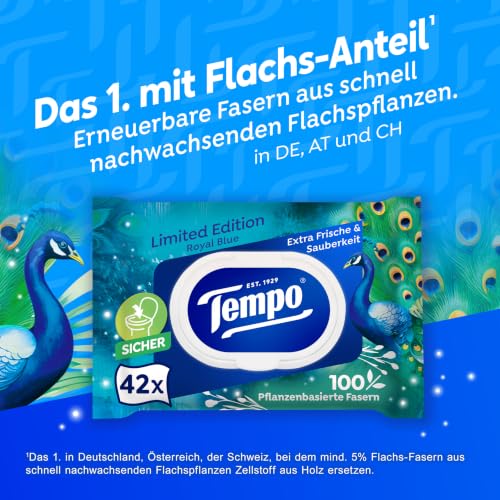 Tempo Feuchtes Toilettenpapier Mein Verwöhnmoment Limited Edition - wechselnde Designs, Ohne Farbstoffe, Wiederverschließbar, Vorteilspack… – Ansicht 3