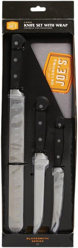 Set de Cuchillos 3 Piezas Acero Inoxidable con Rollo Protector miniatura 2