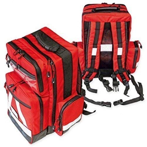 Notfallrucksack ratiomed groß, rot,leer