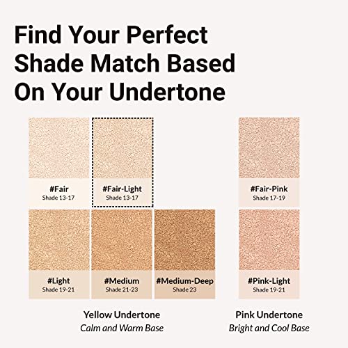 [Jungsaemmool Official] Essential Skin Nuder Cushion (Fair Light) | Refill Not Included | Natural Finish | Buildable Coverage | Makeup Artist Brand #TOP6