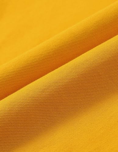 Image of U.S. POLO ASSN. Solid Slim Fit Polo T Shirts for Men - 100% Cotton, Half Sleeves Mens Tshirt - S, Yellow
