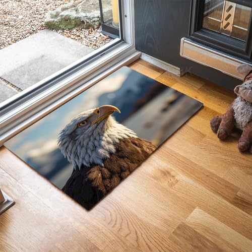 Tapis antidérapant lavable aigle pour sol sécurisé et propre - 4