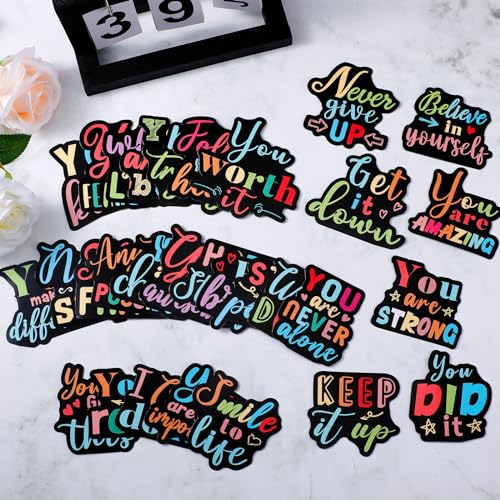 Copkim 30 imanes motivacionales decorativos miniatura 3