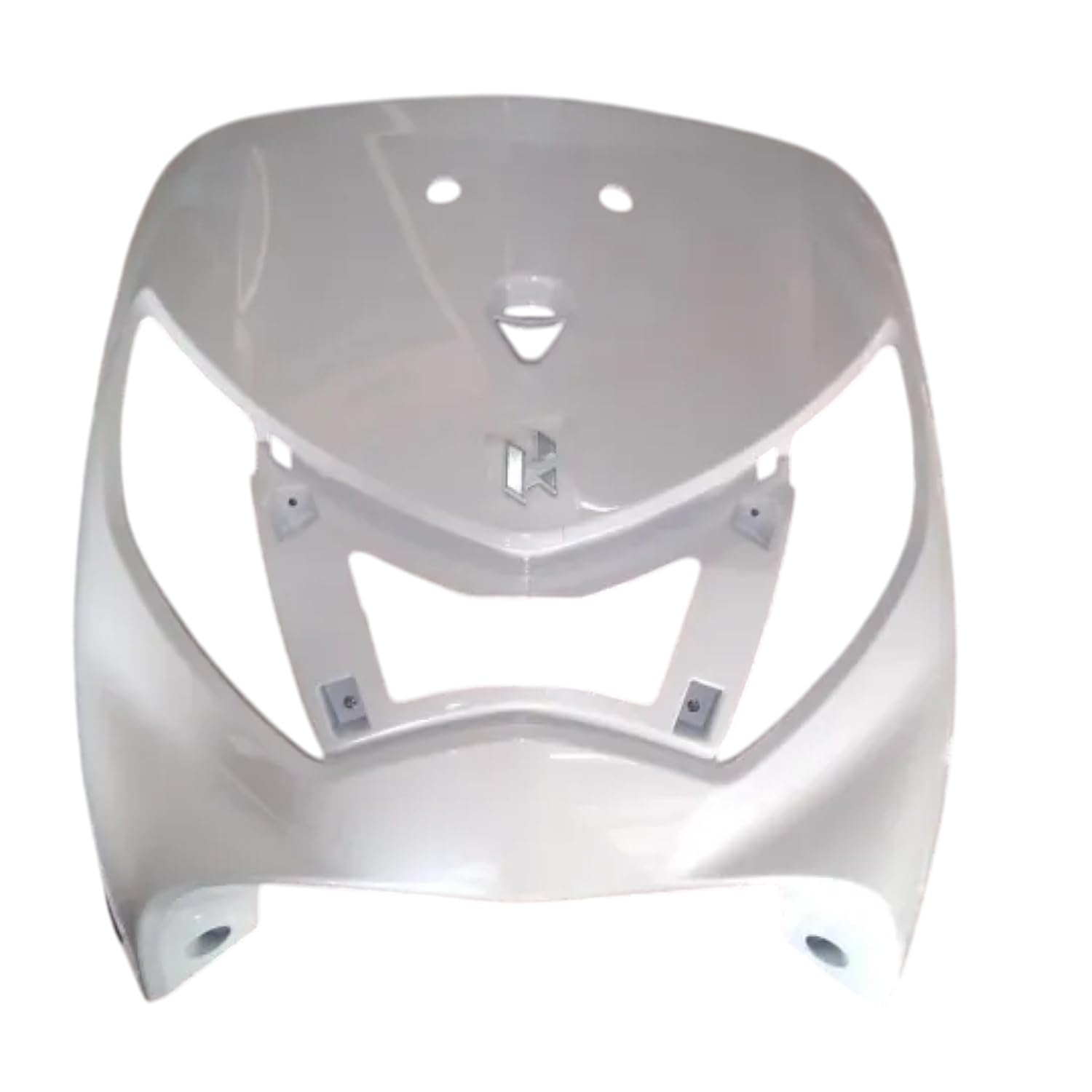 Zombieeast Bike Front Upper/Frontupper Nose Psw White Compatible