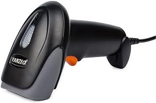 Yanzeo USB-Barcode-Scanner, CCD-Barcode-Scanner für Computer – Plug-and-Play, schnelles und genaues Scannen, für Bücher, Büro, Lager, Geschäft, 1D-Barcode-Lesegerät | Plug and Play schnelles Scannen; Hohe Genauigkeit für 1D-Barcodes; Ideal für Bücher, Büros, Lager und Geschäfte.