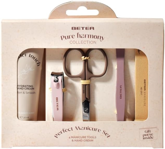 Beter - Pure Harmony Manicure Set, Set of 4 Pieces (Nail File, Ep...