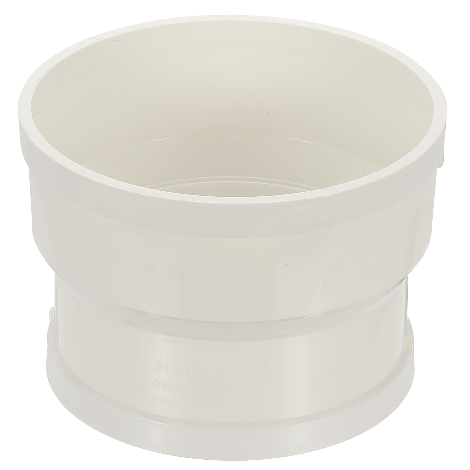 PATIKIL 7" to 6" Duct Reducer, PVC Pipe Increaser Adapter Ducting Airflow Tube Pipe Fitting for DWV (Drain