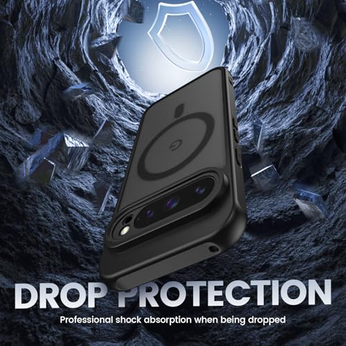 Image of Ruky for Google Pixel 9 Pro XL Case Compatible with MagSafe, Transparent