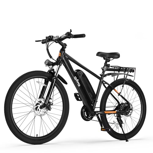 Qlife Racer Electric Bike for Adults - 21-Speed Mountain Lightweight