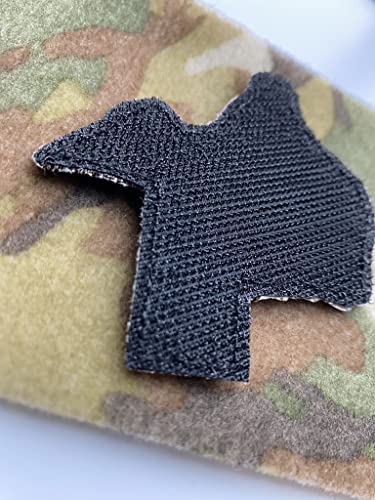 Die-Cut Tactical Texas Patch - Coyote Tan