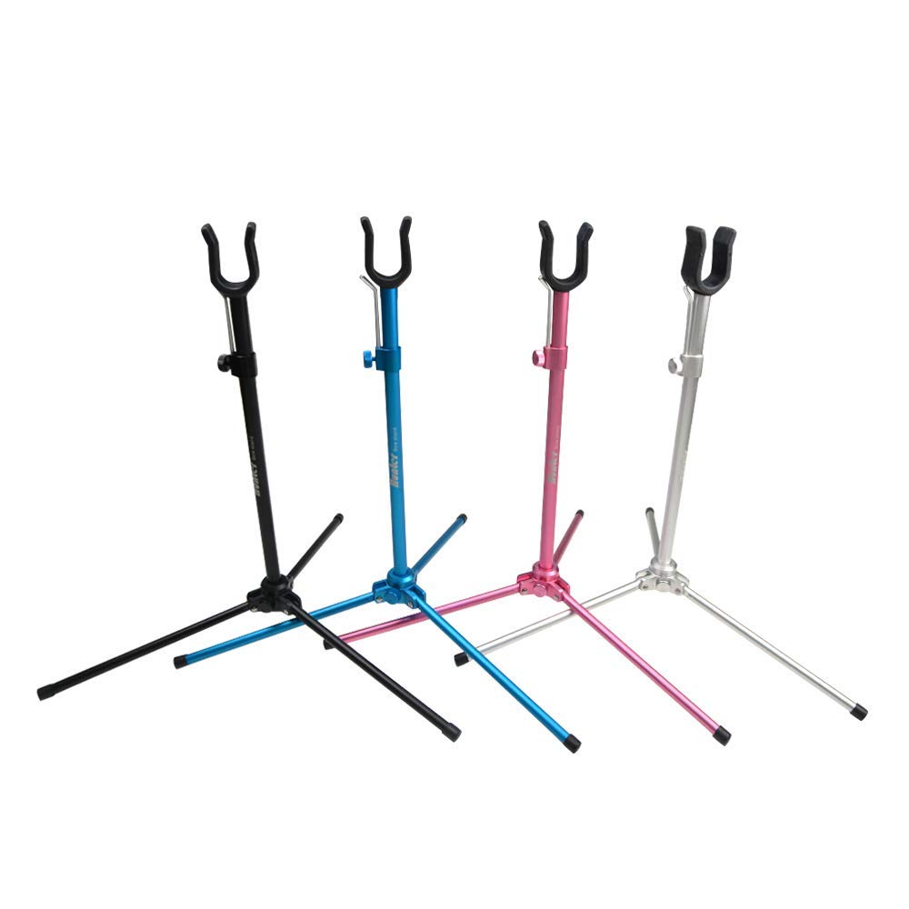 SHARROW Supports d'arc De Tir à l'arc Support D'Arcs Classiques Support d' arc en Alliage D'Aluminium pour Arc Classique Longbow Takedown Bow (Argent SHARROW Supports d'arc De Tir à l'arc Support D'Arcs Classiques Support d' arc en Alliage D'Aluminium pour Arc Classique Longbow Takedown Bow (Argent