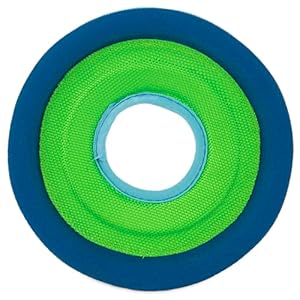 Chuckit! Zipflight Flying Disc Dog Toy, Small (6"), Orange And Blue Chuckit Zipflight Flying Disc Dog Toy Small 6 Orange And Blue