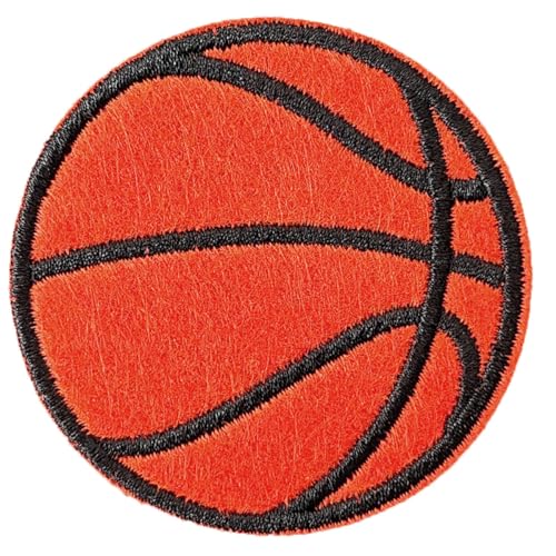 Harsgs Basketball Patches, Embroidered Iron On/Sew On