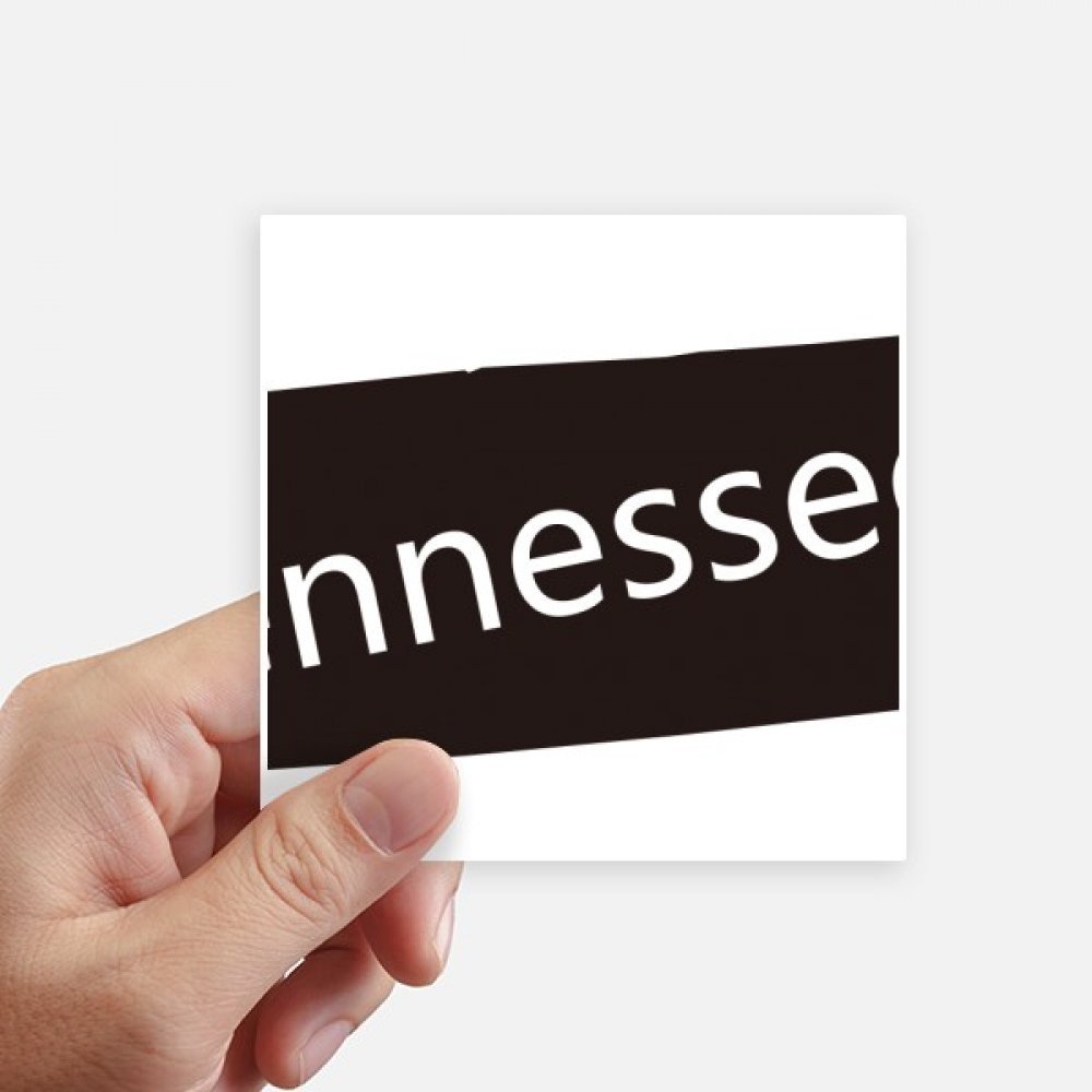 Autocollant carte Tennessee 10cm pour personnaliser votre ordinateur portable et motobike