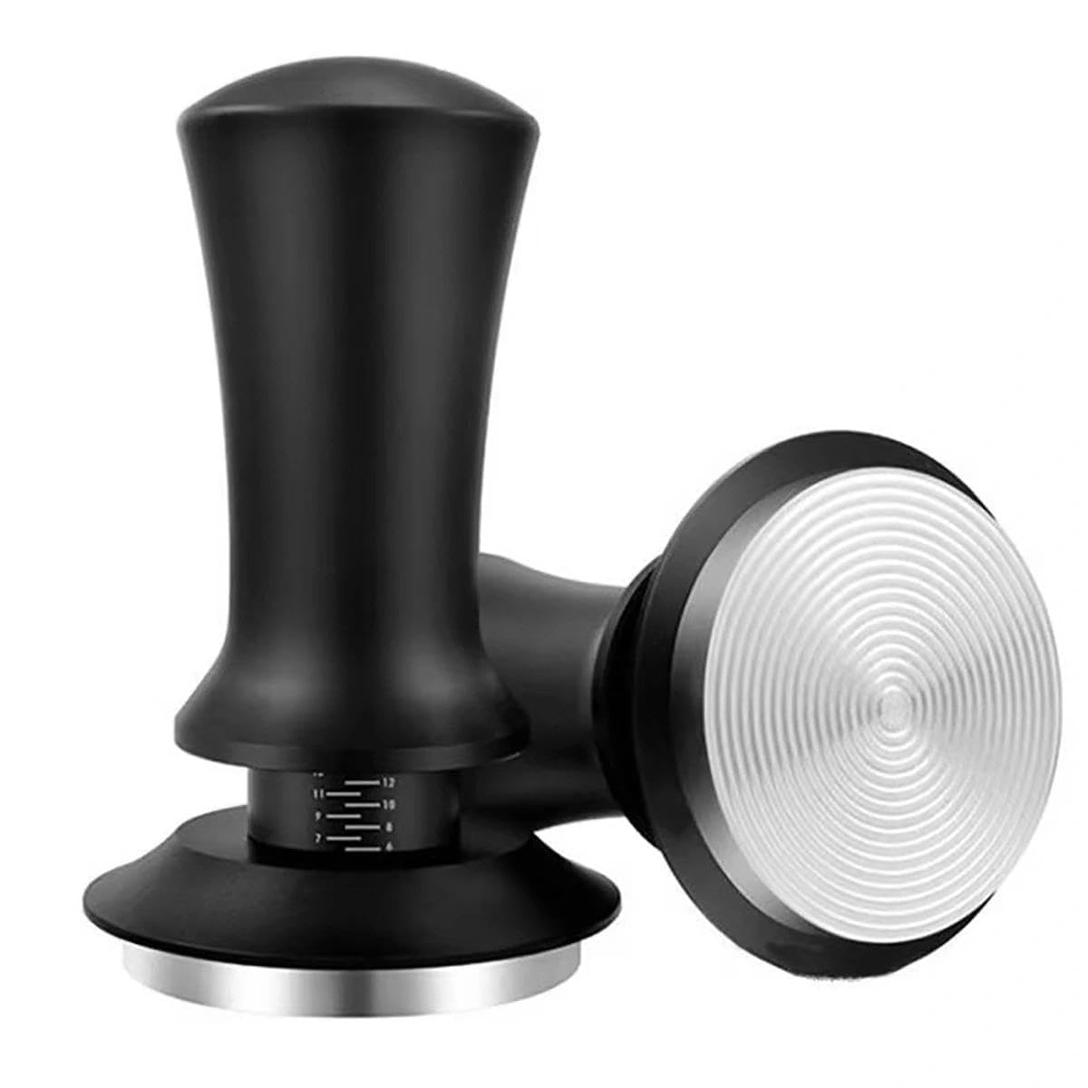 51 mm tamper do kawy, ubijak do kawy z automatycznym odrzucaniem 2-feder, zrobiony ze stali szlachetnej 304, akcesoria do kawy dla baristów, do ekspresów z sitkiem, dla miłośników kawy,