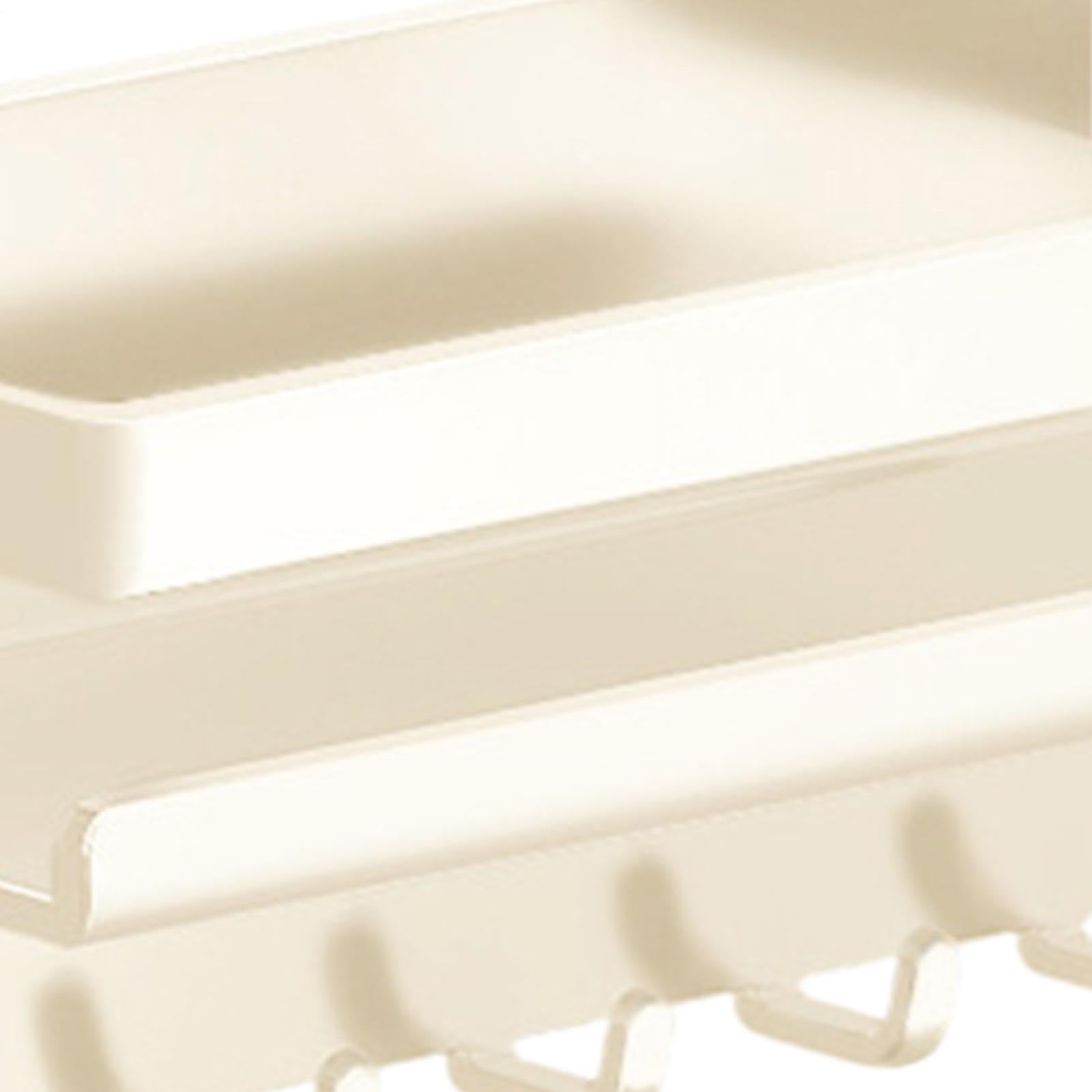 Estante Magnético para Estante de Pared Magnético sin Taladro con 6 Ganchos | Organizadores de Cocina y Almacenaje para Despensa Garaje Lavadero Dormitorio Oficina Taquilla Camper Puerta Armario E