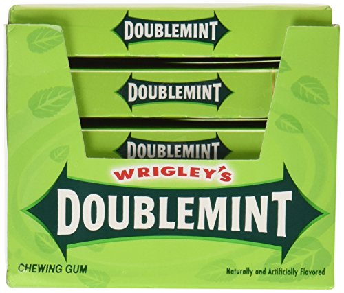 Wrigley - Doublemint, Slim, 15 Stick Pack, 10 Count #TOP1