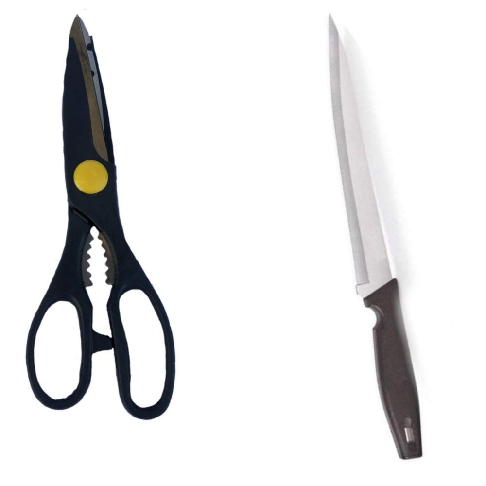 ANSHIL CREATION Kitchen Scissors and Kitchen Knife Combo Set, 1 pc