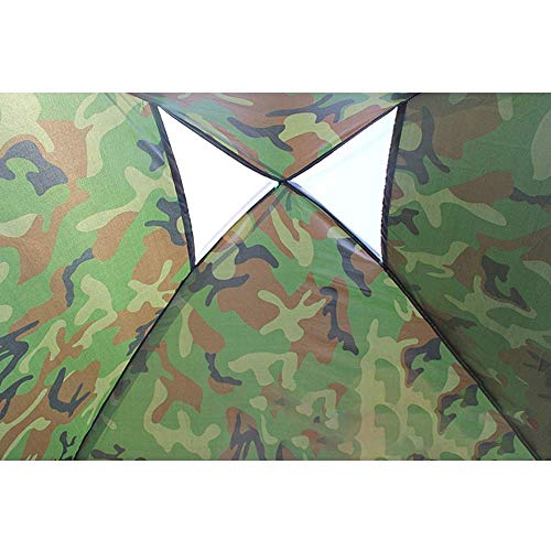 Carpa para camping 2-3 personas, 4 estaciones, camuflada miniatura 4