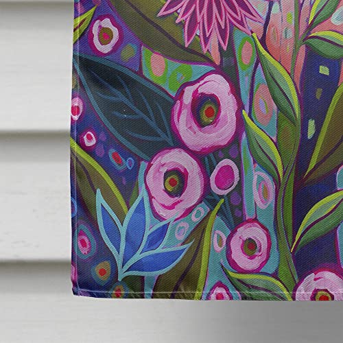 Drapeau de fleurs au motif toile violette Caroline's Treasures - 5