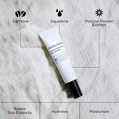 MARLOWE. Men's Skin Care Set, Daily Essential Face Kit, Purifying Facial Cleanser, Hydrating Facial Moisturizer, Revitalizing Eye Cream & Daily Face Lotion with SPF 50, Great Gift for Men, Vegan