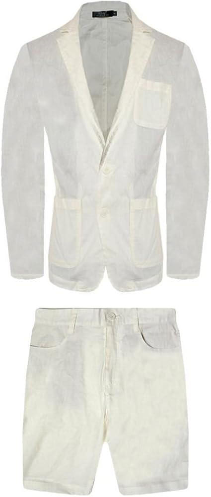 Amazon Co Jp セットアップ メンズ スーツ 麻 Mセット オフホワイト 服 ファッション小物 Amazon Co Jp セットアップ メンズ スーツ 麻 Mセット オフホワイト 服 ファッション小物