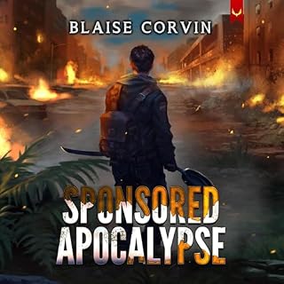 Sponsored Apocalypse Audiolibro Por Blaise Corvin arte de portada