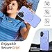 PELEPUES for iPhone 17 Case Magnetic, Military Grade Shockproof Phone Case Cover with 360° Rotatable Metal Ring Stand Kickstand [Compatible with MagSafe] for iPhone 17, Purple