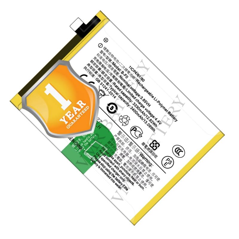 Image of Original B-F0 Battery Compatible for Vivo V11 Pro - (3400mAh) - 1 Year Warranty K7