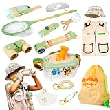 SMILESSKIDDO Bug Catcher for Kids, 27 Pcs Kids Explorer Kit & Bug Catching Kits - Kid Nature Kits Outdoor Camping Adventure Toys for Kids 3+ Years Old