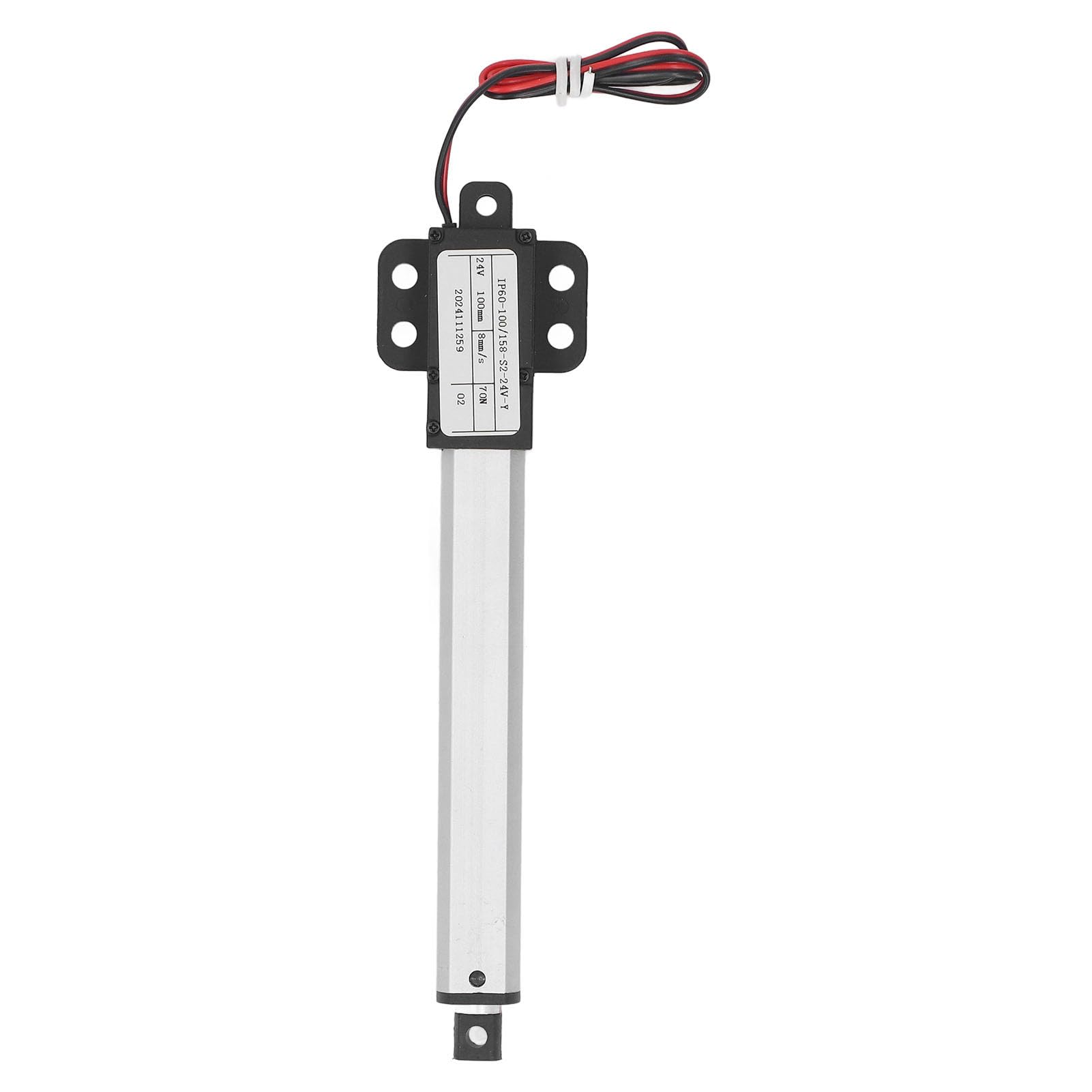 Actionneur linéaire électrique 70N avec vitesse stable de 8 mm/s