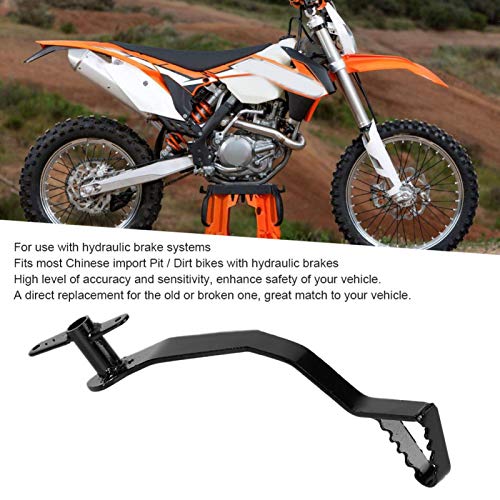 Duokon Pedalhebel, Pedalbremshebel, hydraulische Bremshebel hinten und Federverstellung für Pit Dirt Bike 50 cc 110 cc 125 cc