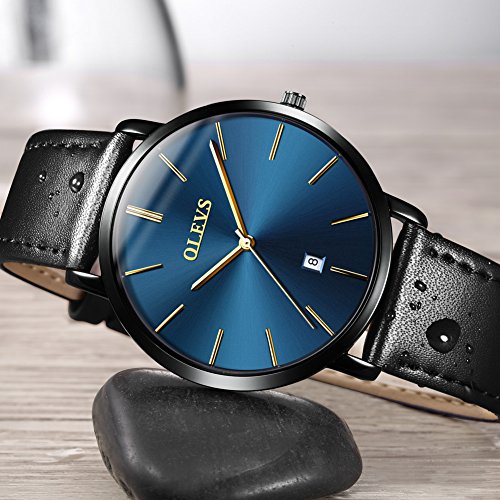 Image of OLEVS Men's Watches Analog Quartz Chronograph Dress Watch Multifunctional Stainsteel Steel Waterproof Classic Original Watch for Man