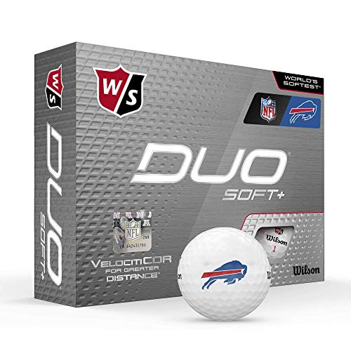 WILSON Staff Duo Soft/Soft+ NFL Golf Ball