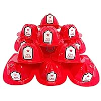 Dondor Children's Fireman Helmet (12 Piece Pack)