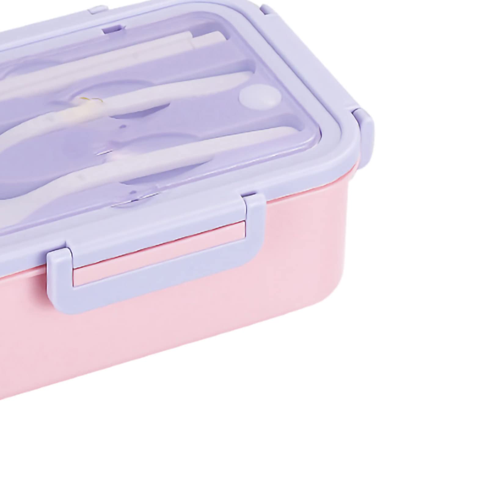 Ejoyous Portable Lunch Box, Divided Grid 10.6 Oz Food Grade PP (1400ml)