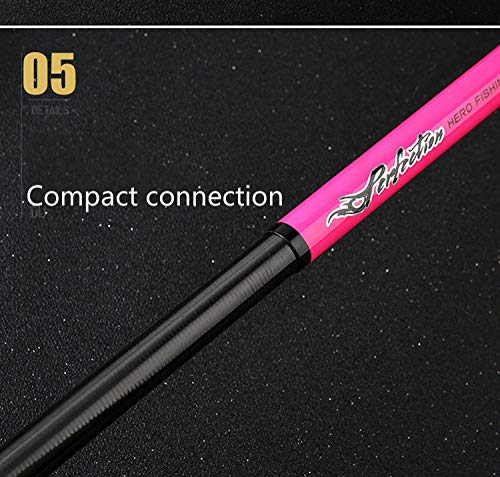 hengel Super Hard Hengel 10H Black Pit Vissen Competitive Ice Fishing-3.3m Hengel (Size : 2.7m) - Image 4