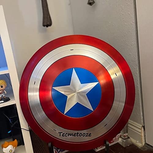 Marvel Legends Captain America 75th Anniversary Avengers Shield Alloy Metal Movie Prop Replica,Marvel Captain America Cosplay,The Captain Steven Rogers,