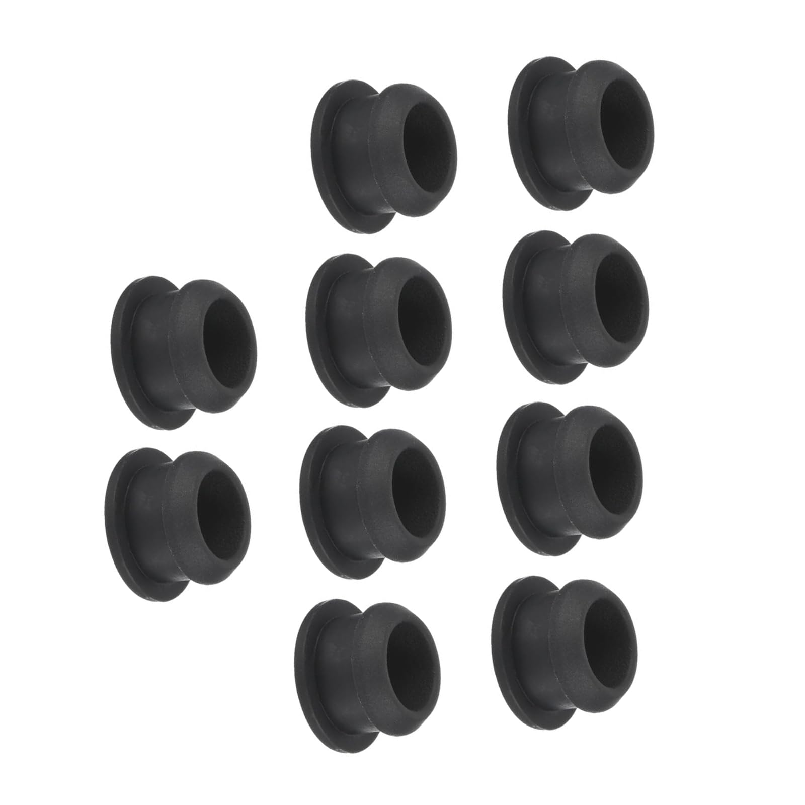 ROWORKX 12mm Silicone Snap-In Hole Plugs, 10PCS Rubber Blanking Plugs