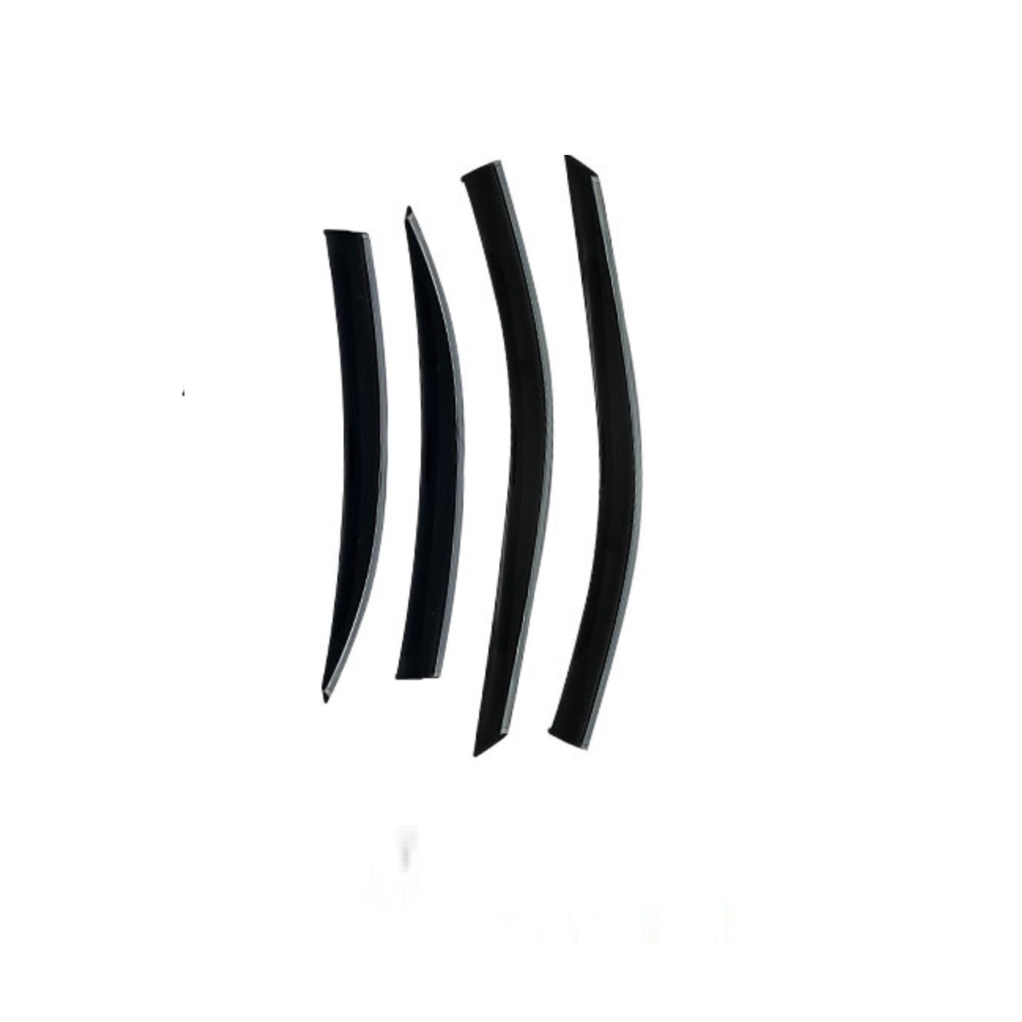 Noheeu One Color Car Styling Window Visors Cover Rain Eyebrow Guards Trim Wind Deflectors Accessories For Toyota C-Hr 2018-2020