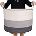 INDRESSME XXXLarge Woven Rope Basket | Wide 21