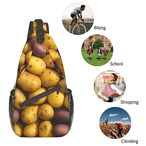 Morral Sling para Viaje y Senderismo Many Potatoes miniatura 6