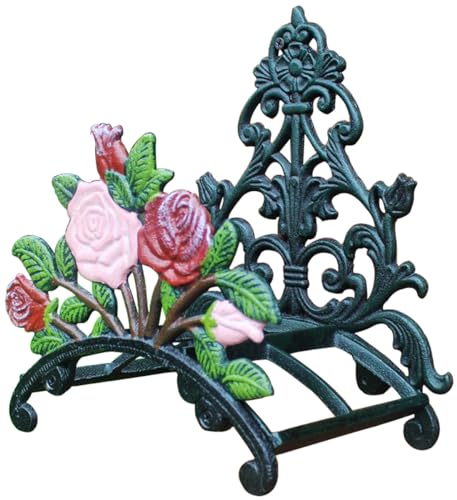 Soporte Manguera Jardín Pared Hierro Fundido Marca FLFLF