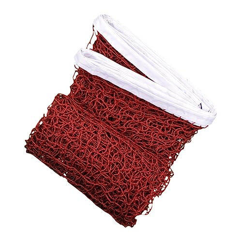 POPETPOP Sports Net Ball Badminton Net 6.1m x 0.76m Foldable Portable Wear-Resist Nylon for Games